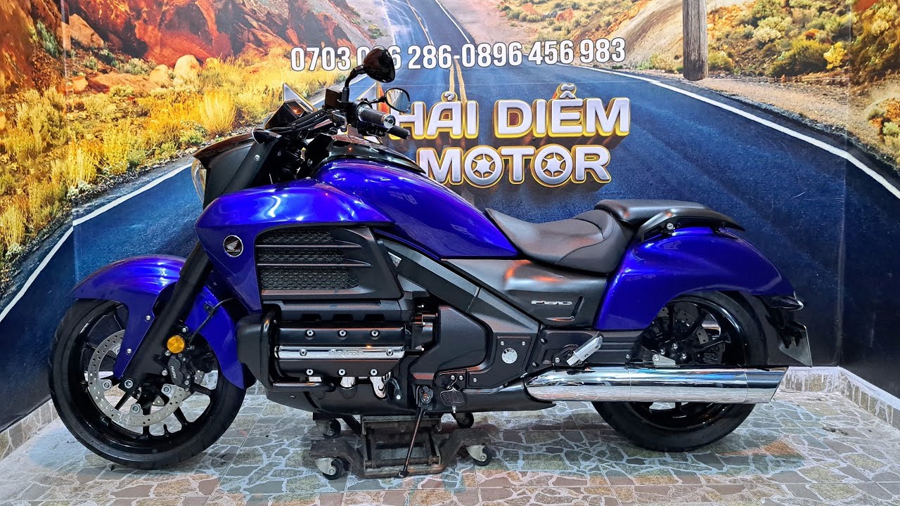 ( Đã Bán )Lên Sàn Em Honda Goldwing F6C 1832cc 2015 Siêu Đẹp Hiếm HQCN Odo 9k Bstp Hcm Sang Tên