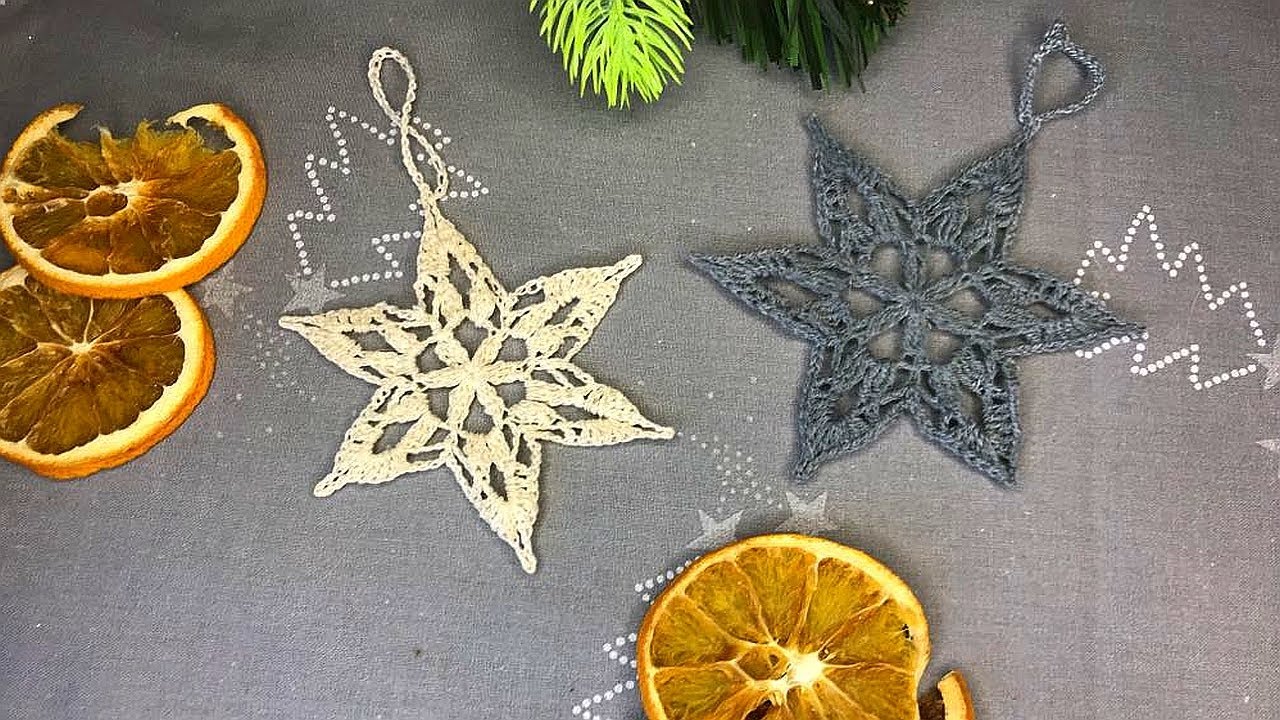 ☆Gwiazdka, zawieszka na szydełku, ozdoba na choinkę☆🎄 