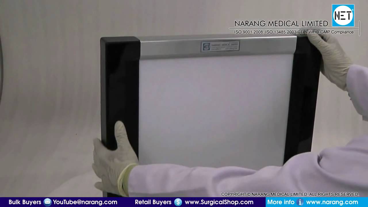 X-Ray Viewer with Led Light, Single Film. Item Code: DP301m