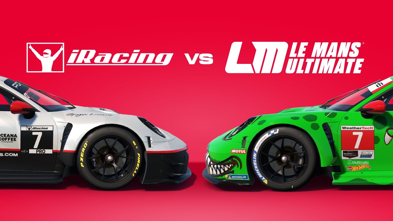 Pro GT3 Driver Compares Le Mans Ultimate and iRacing - Which One is More Realistic?