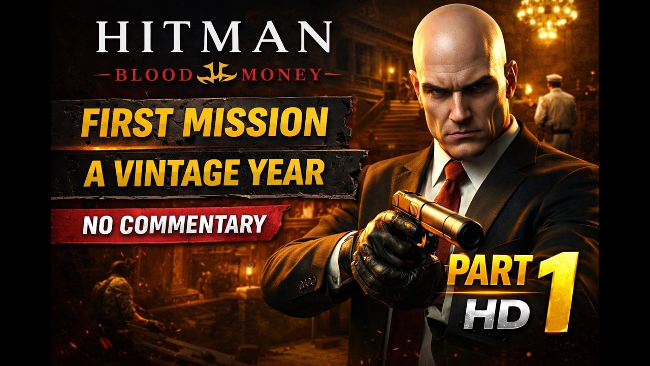 Hitman Blood Money 1st Mission PC | Classic Stealth Gameplay 2026--