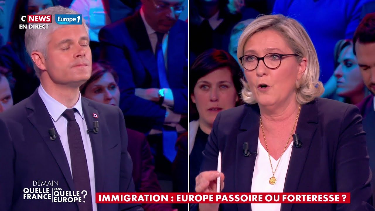 Clash entre Laurent Wauquiez et Marine Le Pen