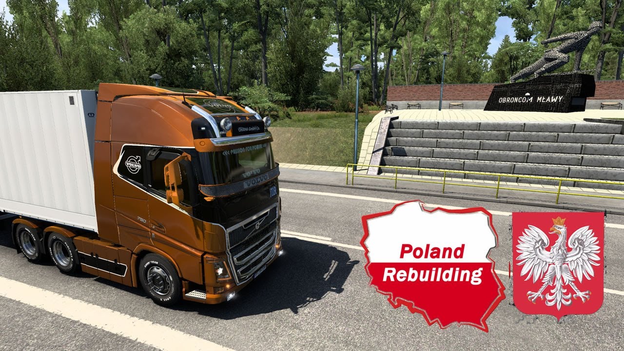 Polska Południowa and Poland Rebuilding ETS2 1.46