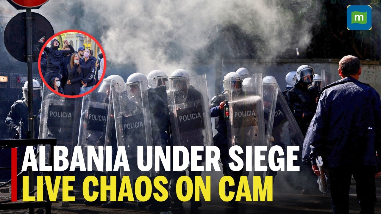 ALBANIA Protest LIVE: Anti-Government Demonstrations Continue In Tirana | Students Protest | N18G