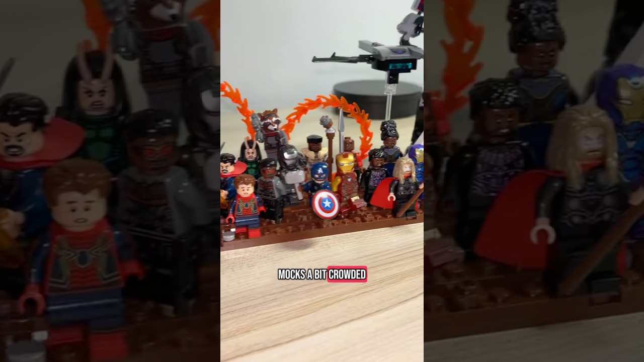 Lego avengers endgame final battle moc #lego #marvel #afol #legominifigure #legomarvel