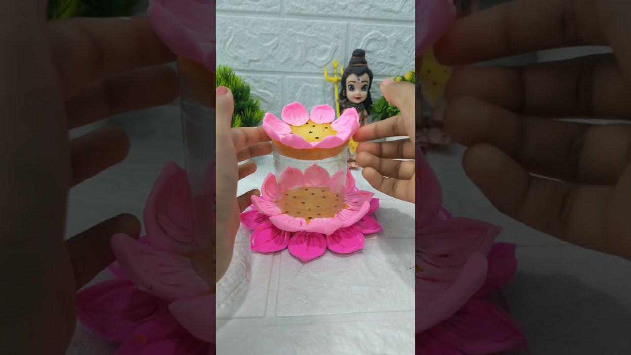 Изготовление дымового фонтана Shivling своими руками из пластиковой бутылки 😍 #diy #shiv #smokefo...