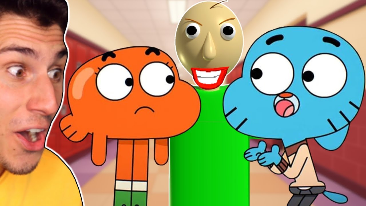 Baldi Is In The Wonderfully Weird World of Gumball!