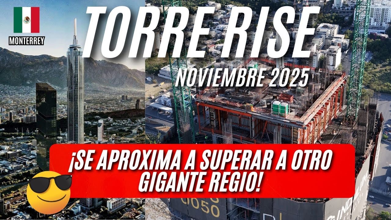 RISE TOWER (484 м) Ход строительства Ноябрь 2025 г. начинает превосходить королевских гигантов.