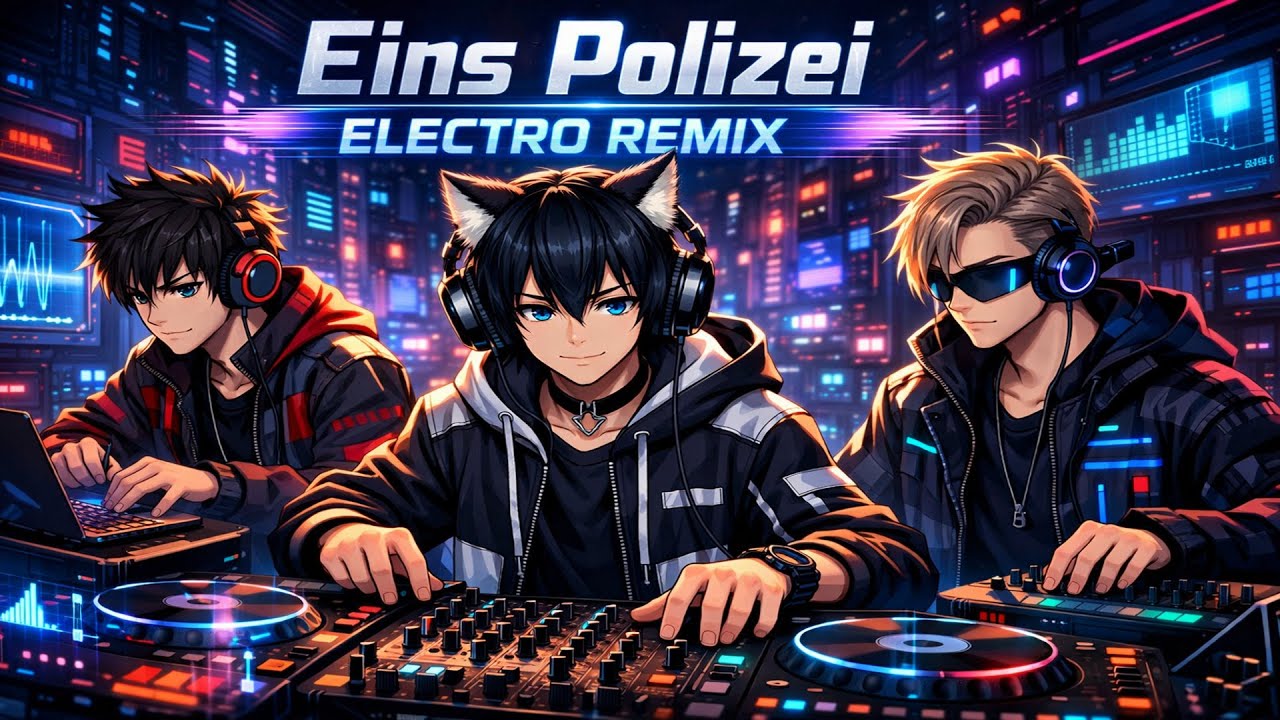 Cover Brother Eins Polizei - Feat. Cat Boy (Electro Remix) [AMV]