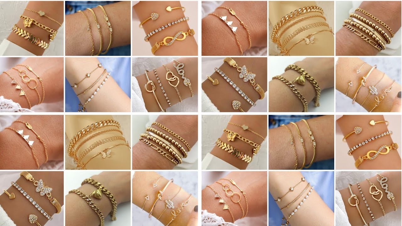 #2025 New Design Light Weight Gold Bracelet Designs for Women ||Daily use gold bracelet designs