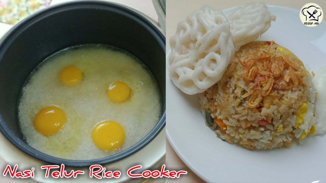 Viral ! Nasi Telur Rice Cooker