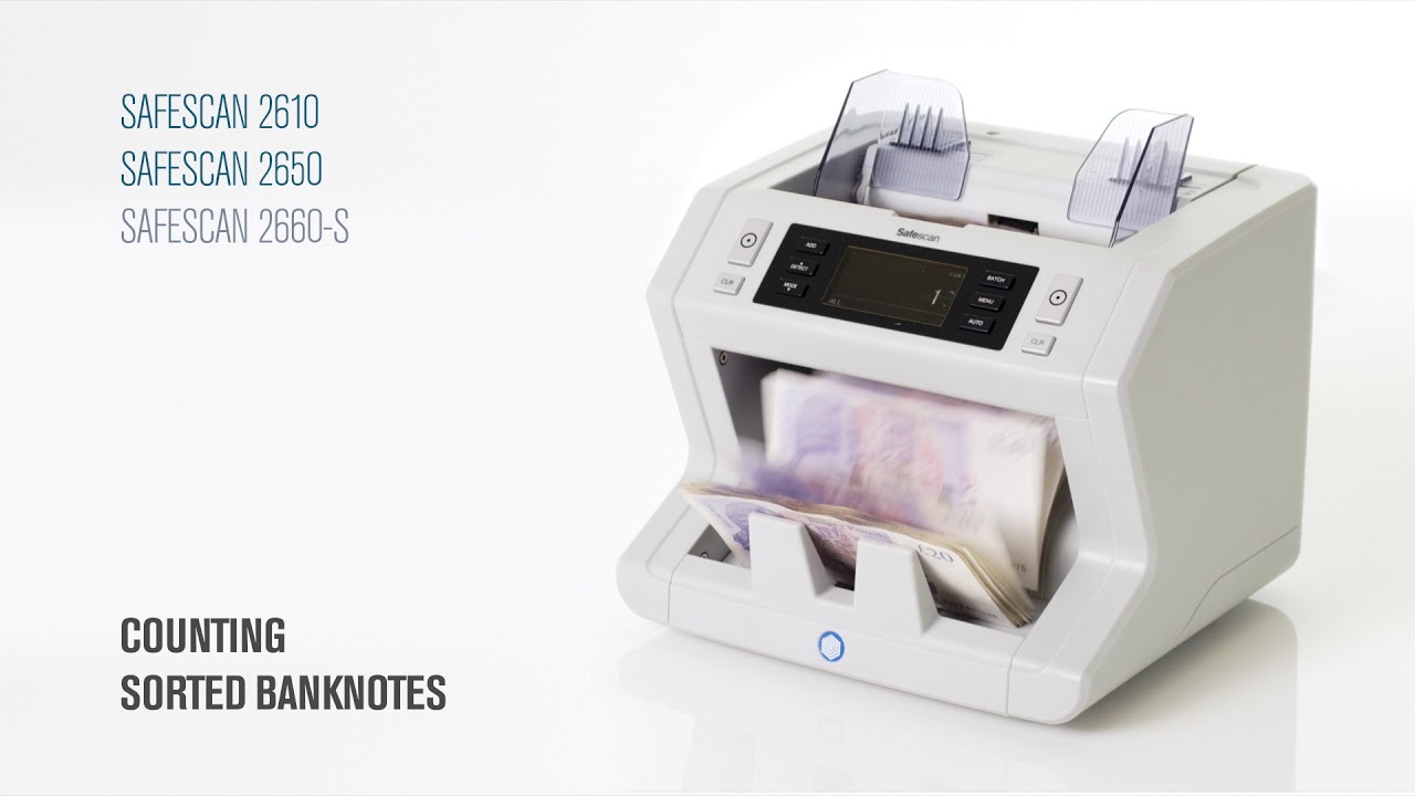 Safescan 2600 Series Automatic Banknote Counter