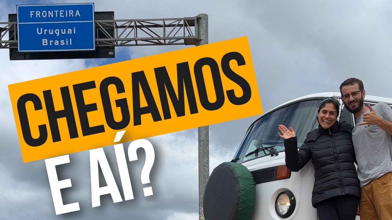 Chegamos no Chuí de Kombinha