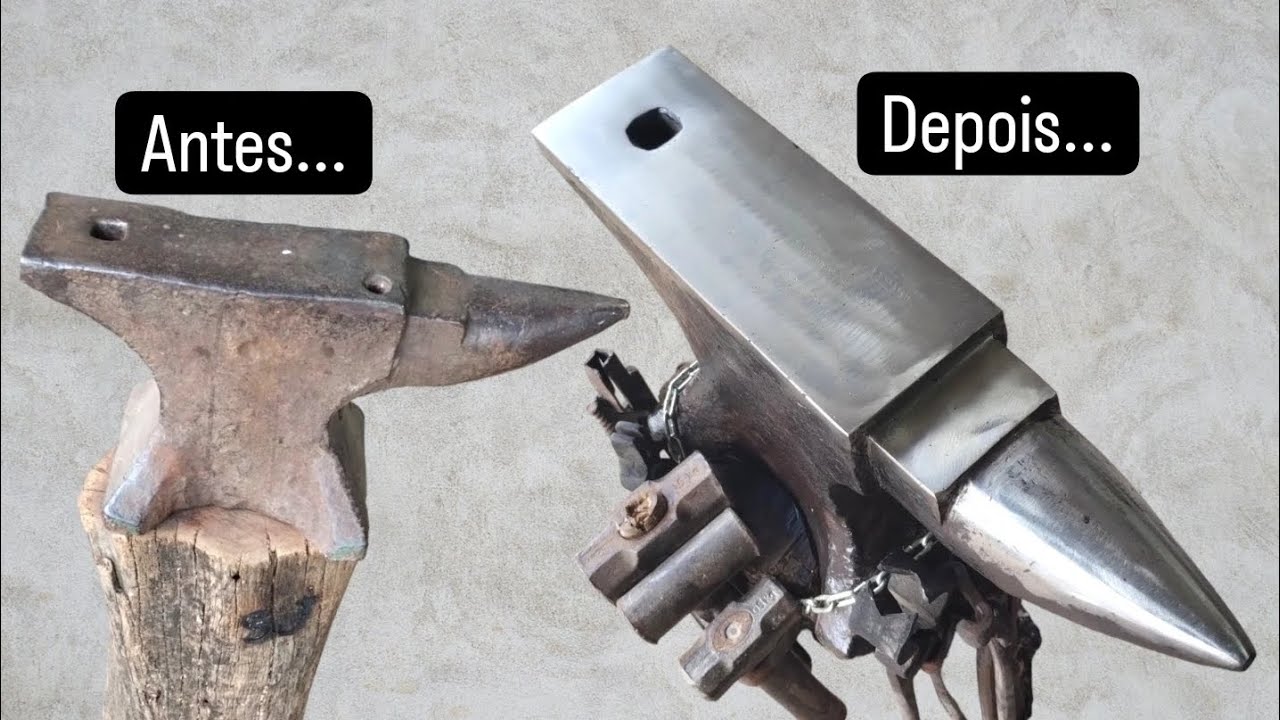 Restauração de uma Bigorna 50kg