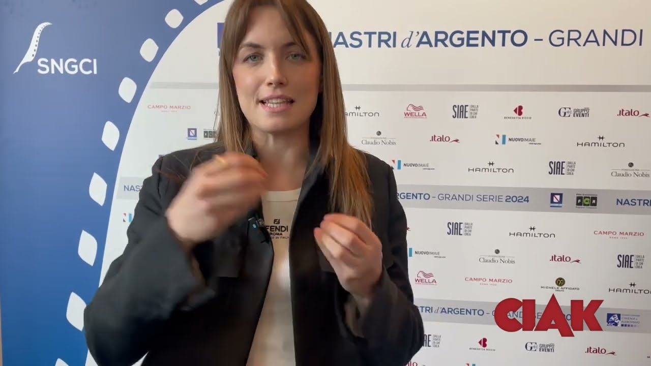Nastri d'argento Grandi serie 2024, video intervista a Letizia Toni