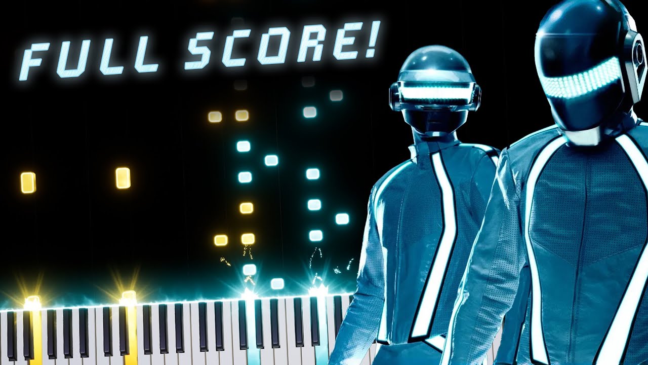 Tron Legacy - FULL SCORE: Piano Tutorial