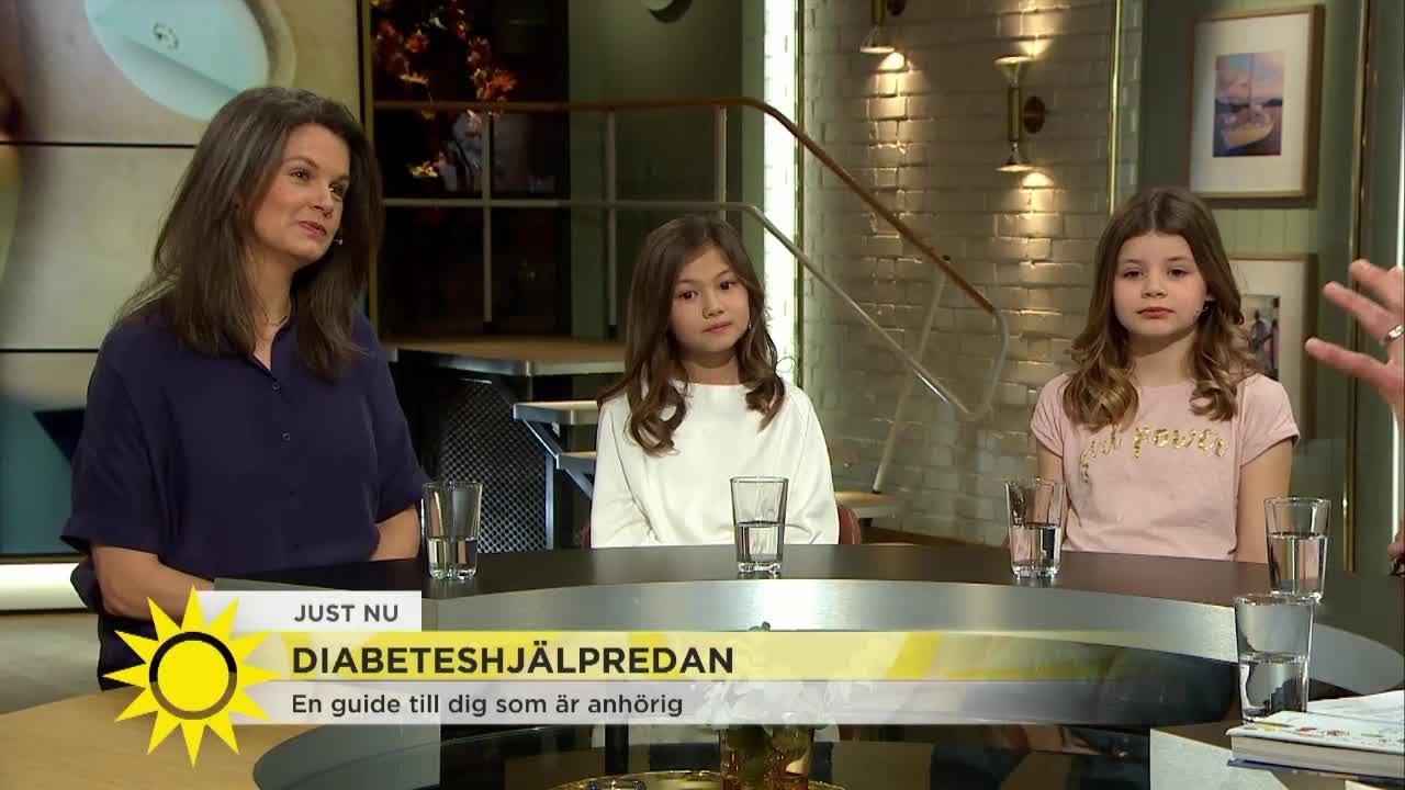 11-åriga Lisen om att leva med diabetes: "Det kan vara lite jobbigt ibland - jag måste klara av