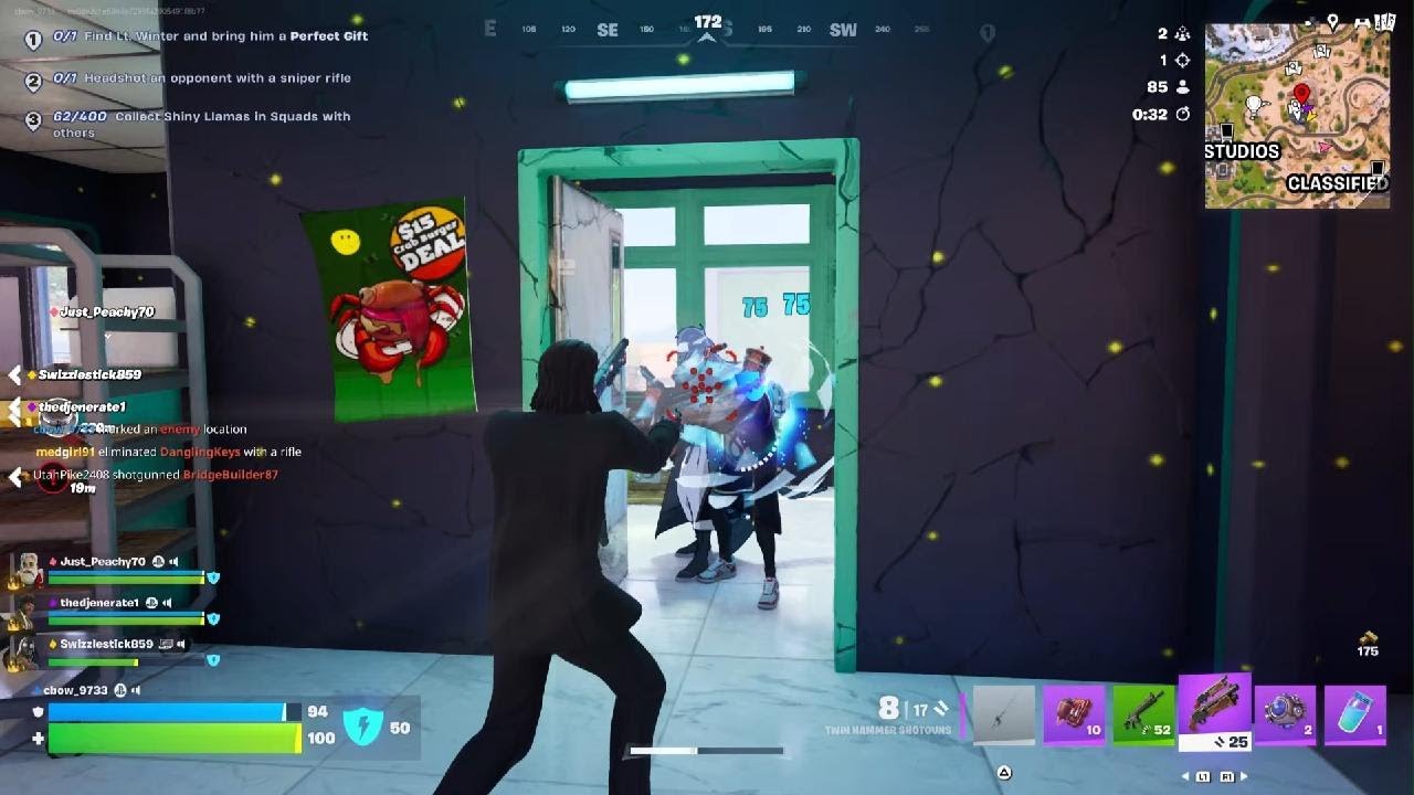 6 kills 3 Revives Fortnite