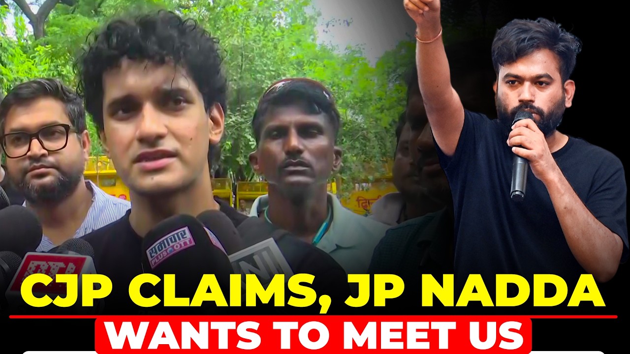 CJP Protest LIVE: Saurabh Das Claims JP Nadda Sought Meeting, 'We Refused' | Rahul Gandhi I Abhijeet