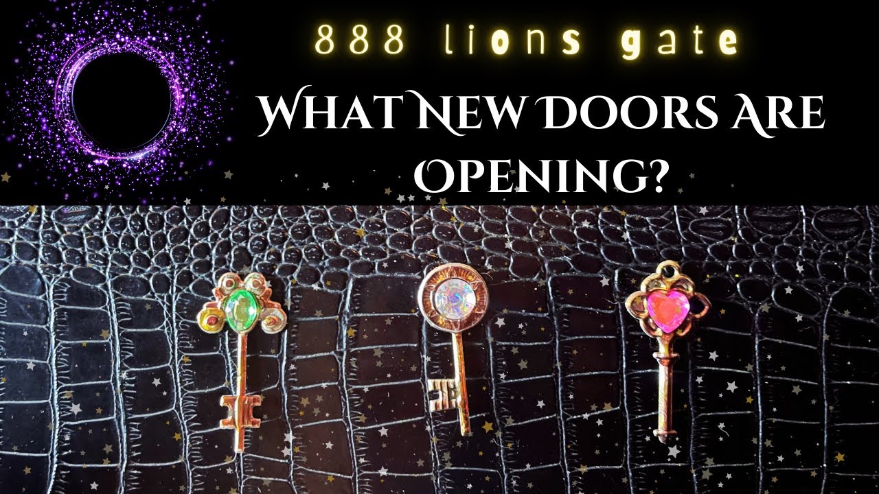 Pick A Card🔮INTUITIVE Scrying Reading • LION’S GATE 🦁 What DOORS Will OPEN? What You’re MANIFESTING🪄