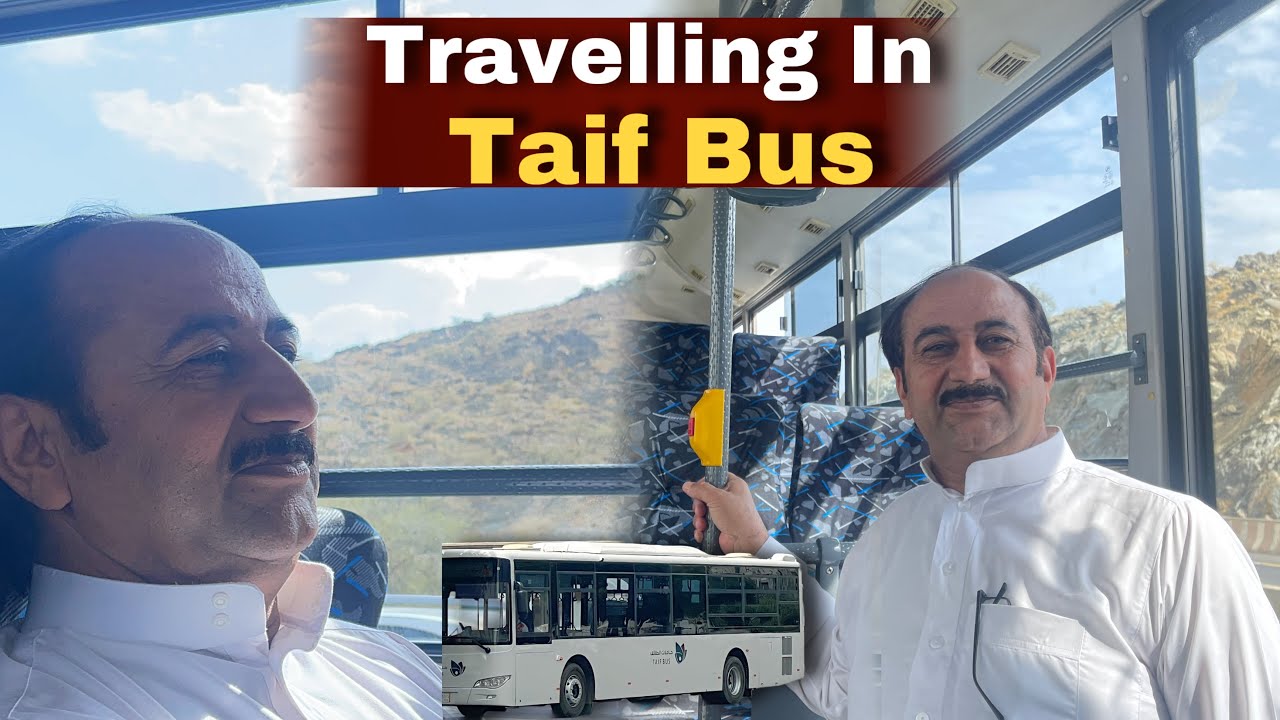 Travelling In Taif Bus | My Experience | Taif To Al-Hada