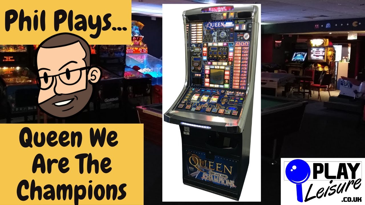 Phil Plays... The AWESOME Queen We Are The Champions Fruit Machine!