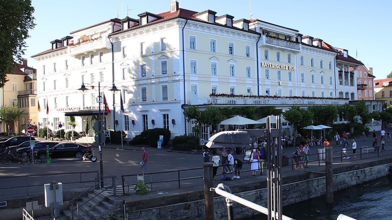 The Hotel Bayerischer Hof in Lindau, Germany | Coach Mike Landon Vlog