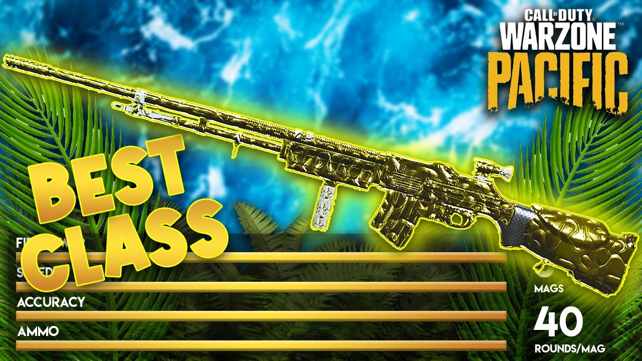 *BEST* BAR CLASS SETUP: Call of Duty Vanguard Warzone Pacific Class! (NO RECOIL BAR)