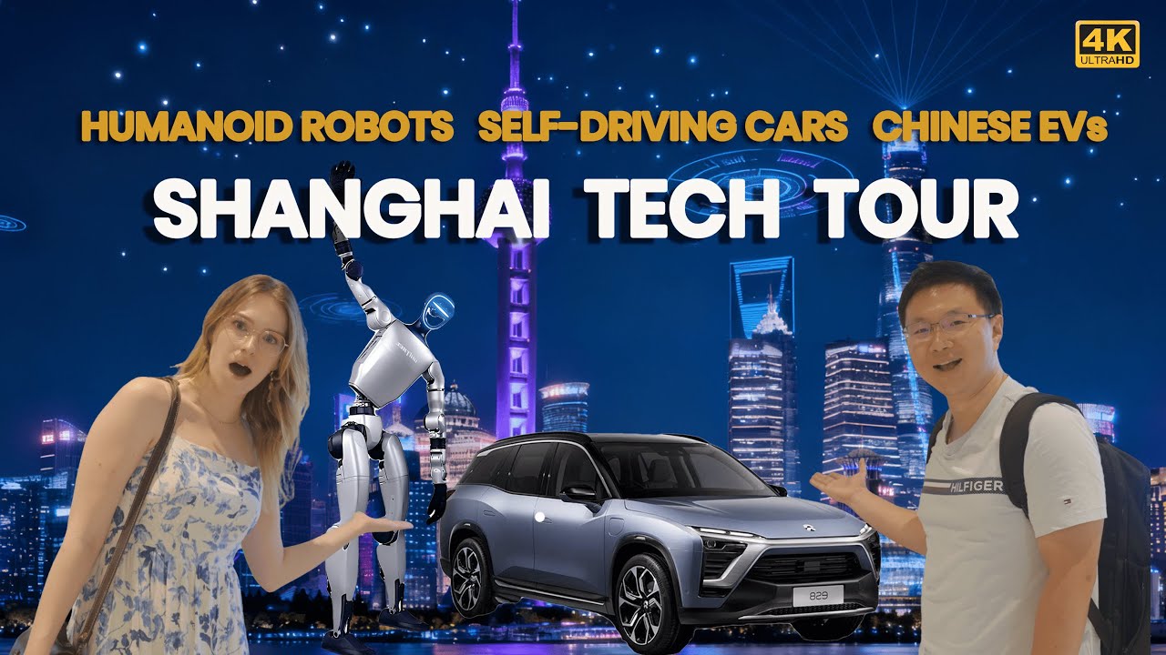 Magiczna wycieczka technologiczna w SZANGHAJU! Jazda autonomiczna, roboty humanoidalne i wiele wi...
