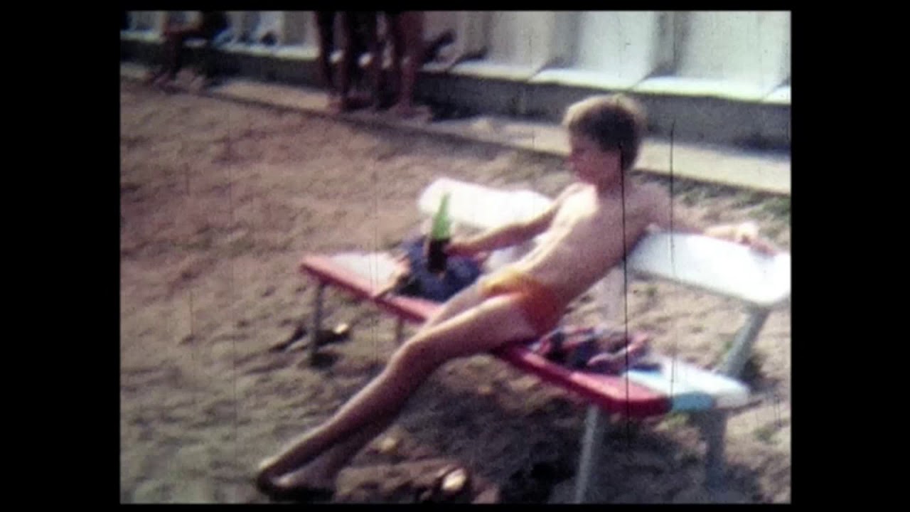 Mezőhegyes Strand 1982 (Super 8 film capture 2)