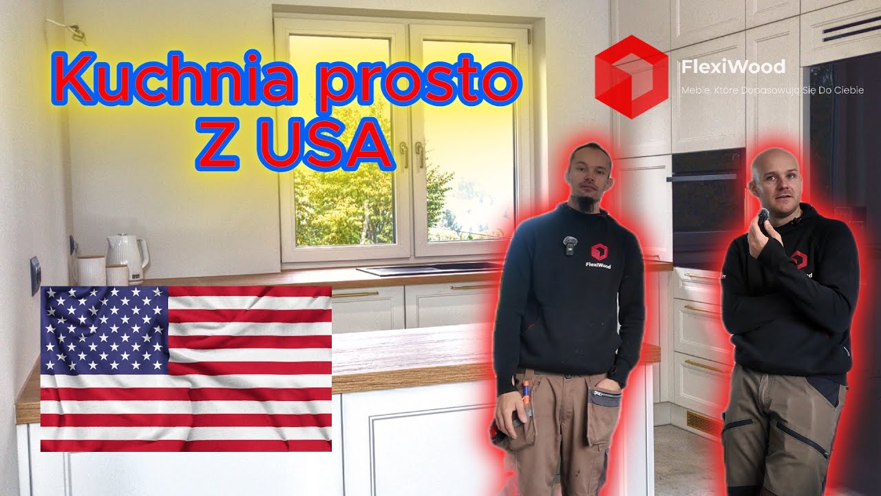Nowoczesna kuchnia pełna innowacji prosto z USA!!! Montażvlog 4