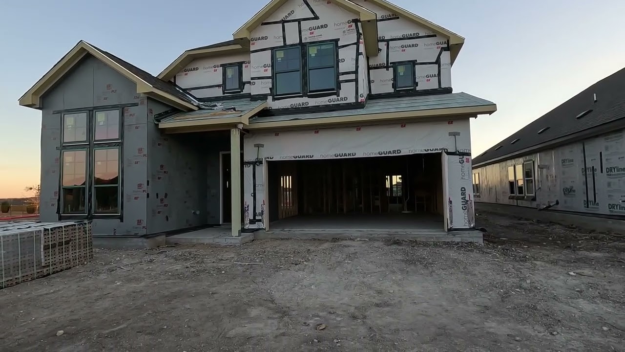 Как строят дома в Техасе #usa #жизньвсша #building