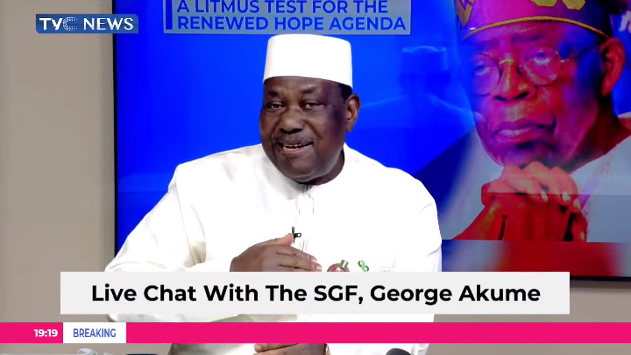 George Akume Speaks On The Controversial Proposed Tax Bills