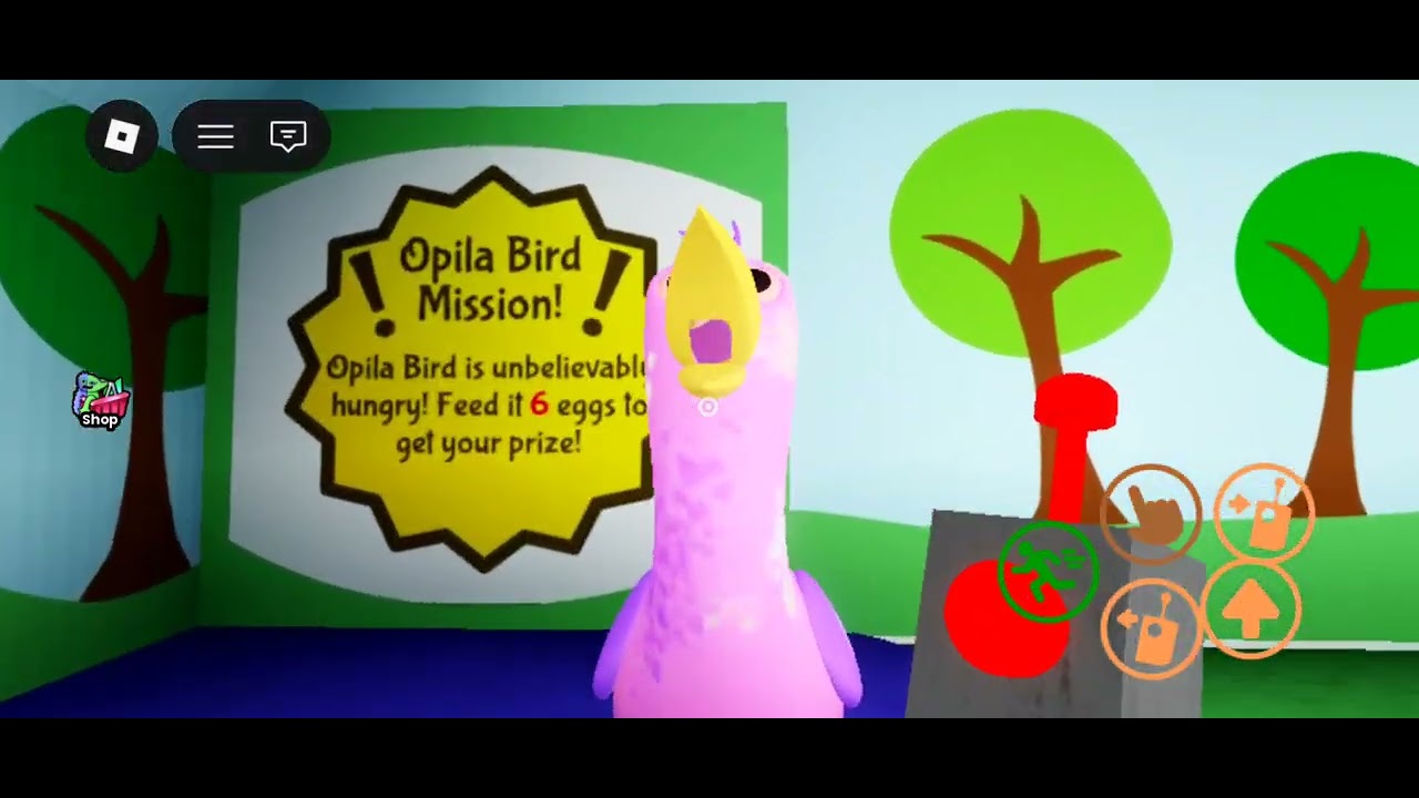 Playing Garten of BanBan on Roblox