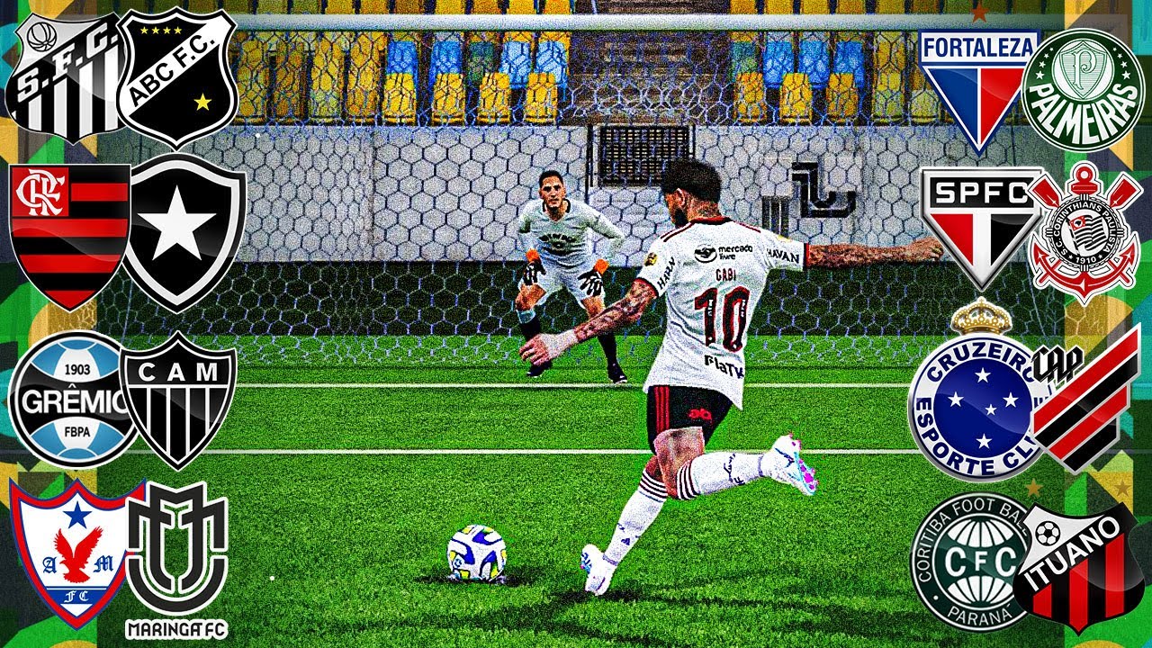 OITAVAS DE FINAIS DA COPA DO BRASIL DE PÊNALTIS !!! Efootball23