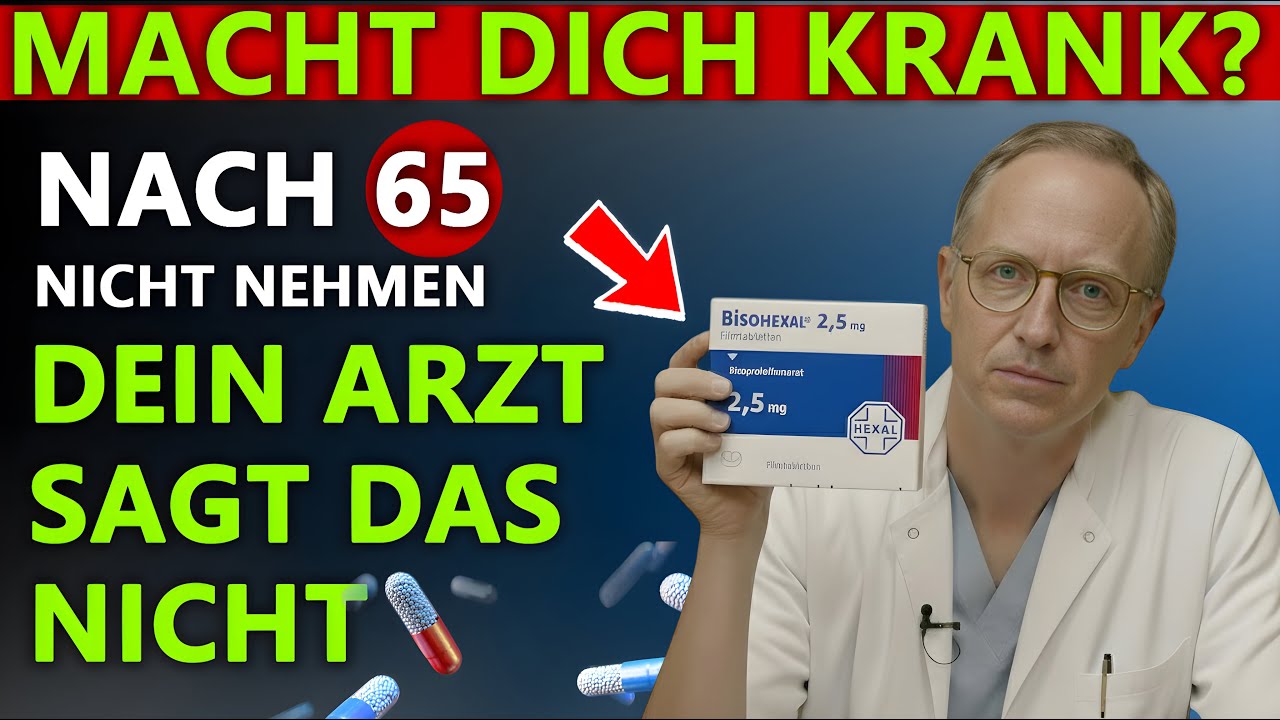 Über 60? Betablocker – Dein Arzt verschreibt sie, aber das sagt dir kein Arzt!