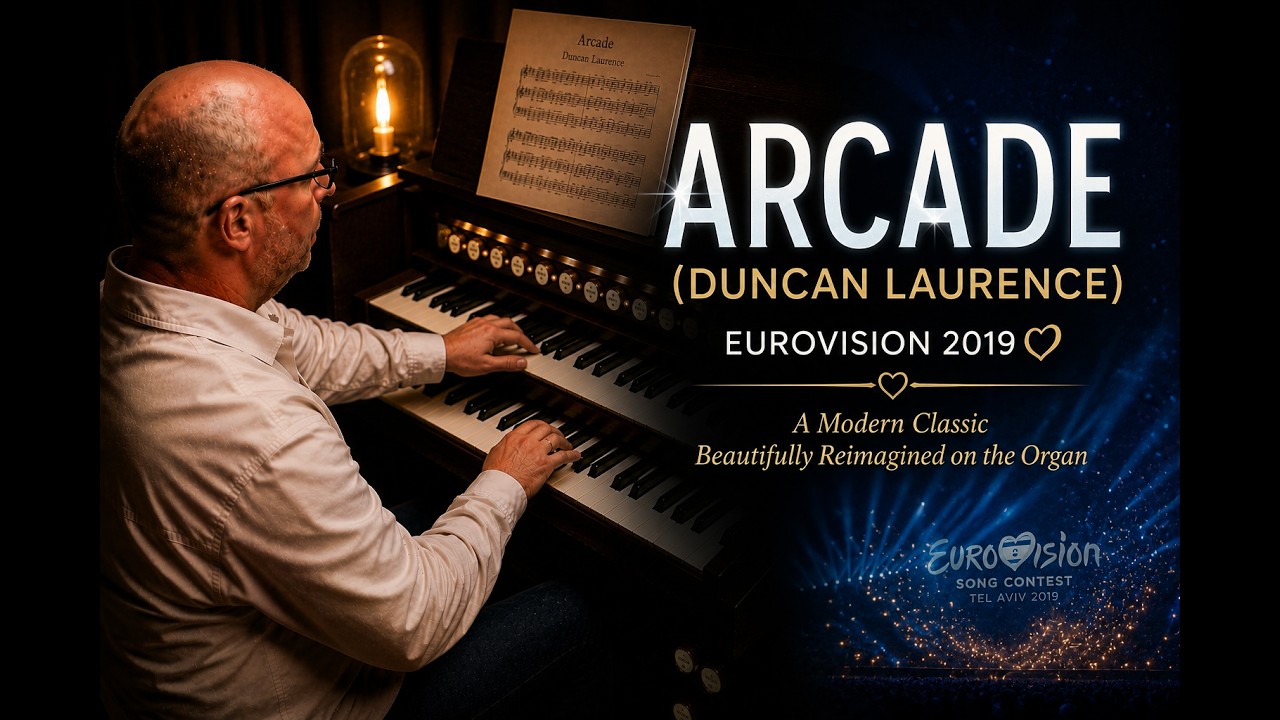 PIPE ORGAN COVER: ARCADE (Duncan Laurence) Eurovision 2019
