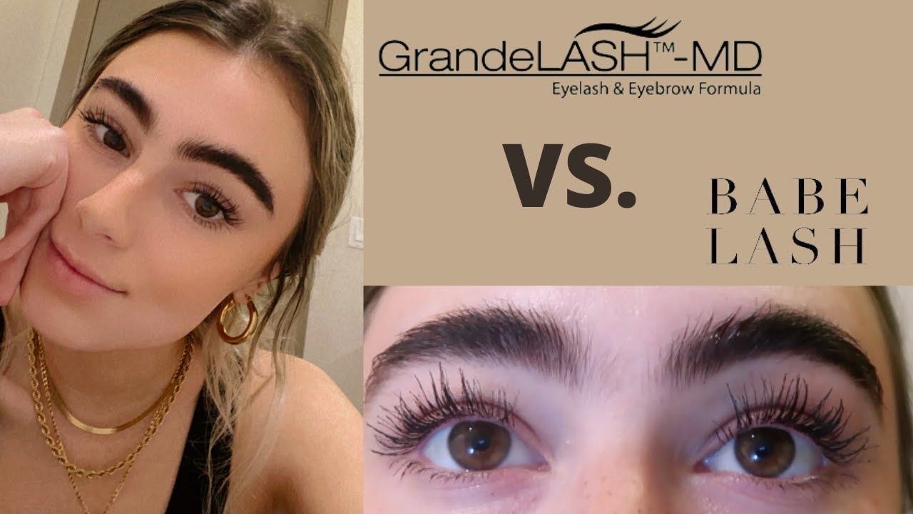 BABE LASH VS GRANDE LASH MD | BEST LASH SERUM