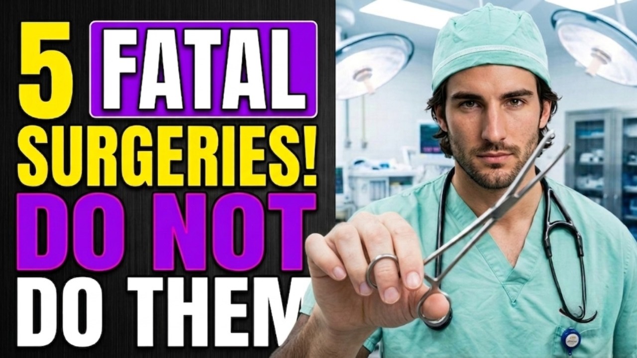 Seniors...! NEVER Agree for 5 Deadly Surgeries