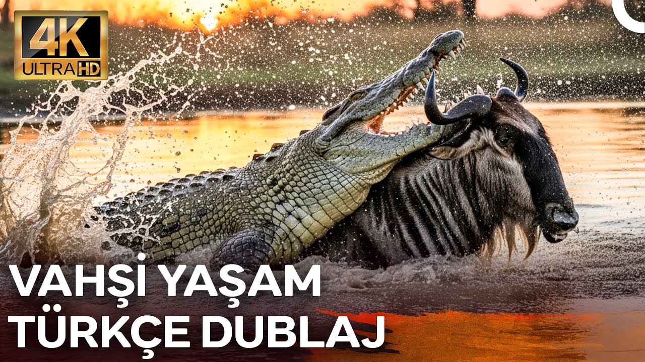 Vahşi Yaşam: Hayatta Kalma M&uuml;cadeleleri☠️| 4K Hayvan Belgeseli