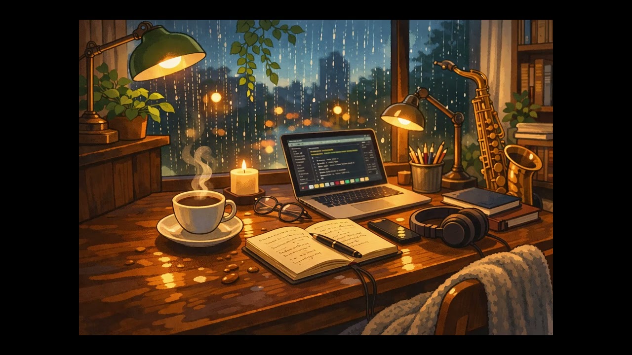 Lo-Fi Piano Jazz for Rainy Study/Work Feb 2026 Beats & Chill