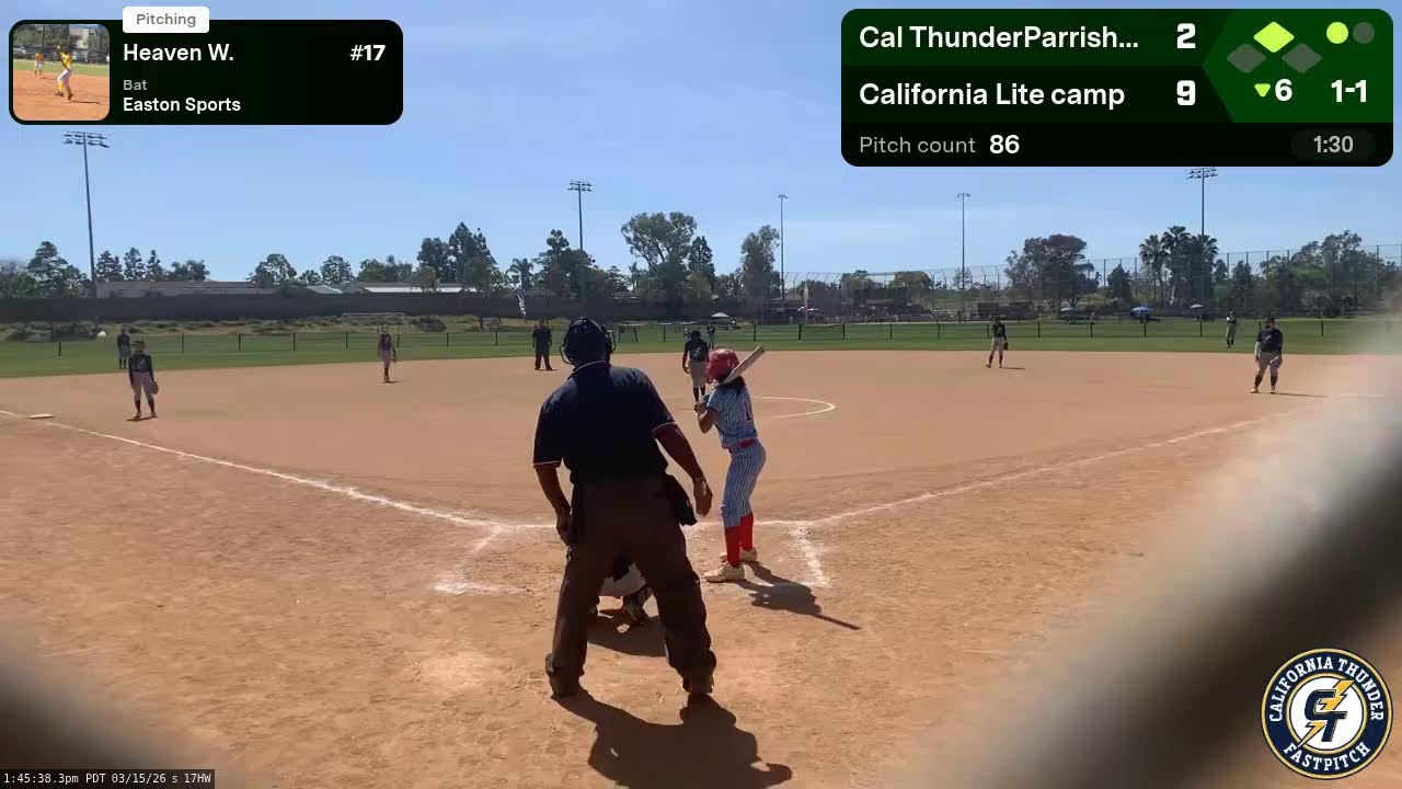 Cal ThunderParrish12 @ California Lite camp (2026.03.15)