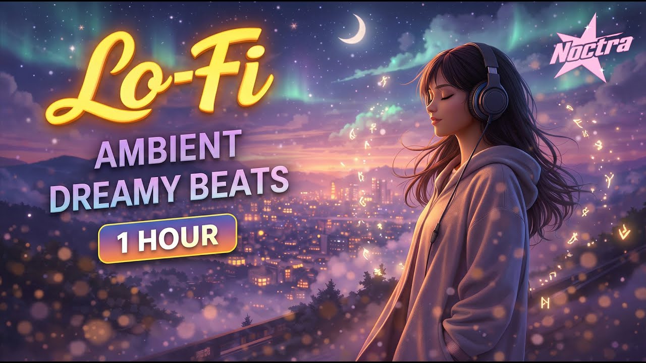 Lo-Fi Ambient Dreamy Beats 🌙 Calm Night Vibes (1 Hour)