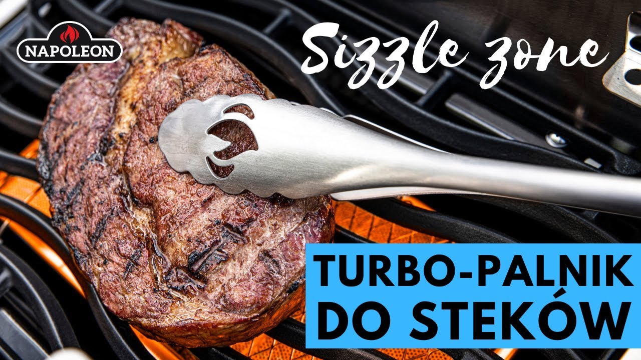 Sizzle zone - potężny palnik na podczerwień do zadań specjalnych.