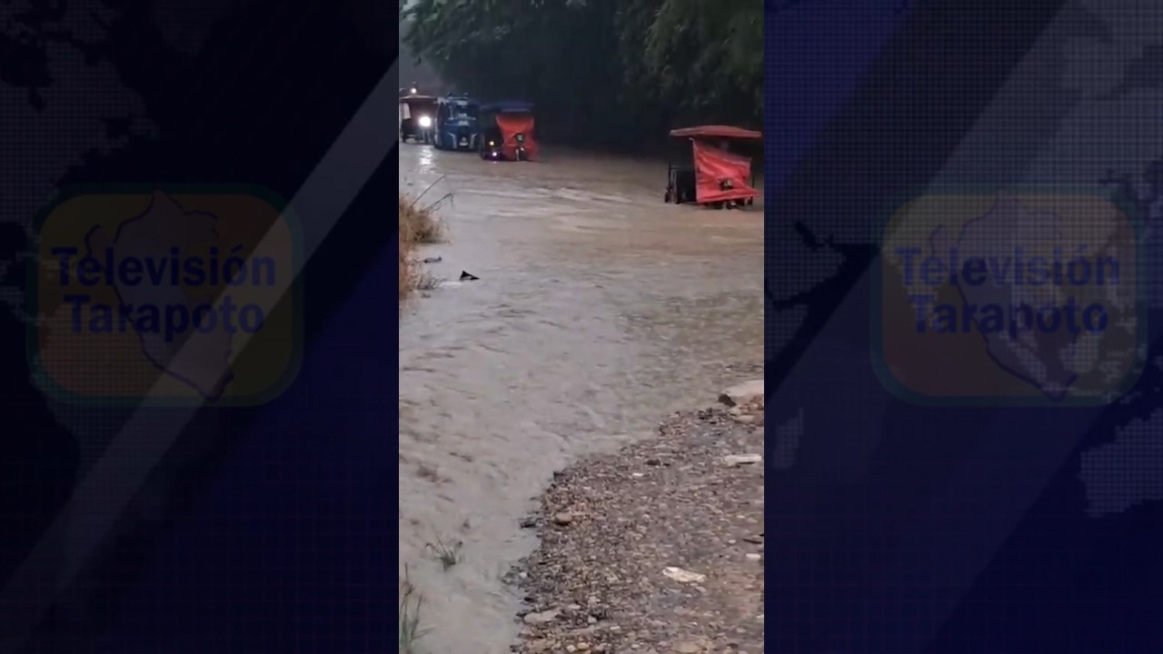 Copiosa lluvia paralizó tráfico hacia Bello Horizonte