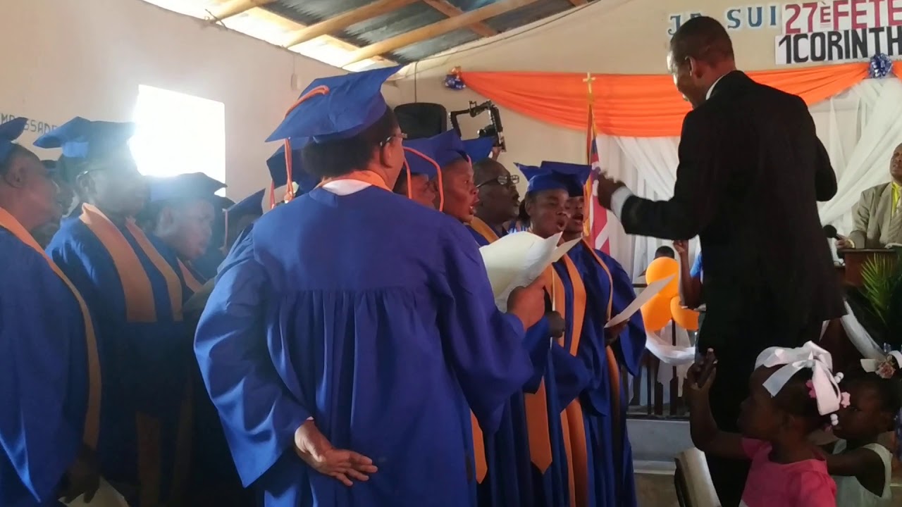 Chorale de l'église de Dieu de la Prophétie de Saintard Arcahaie.