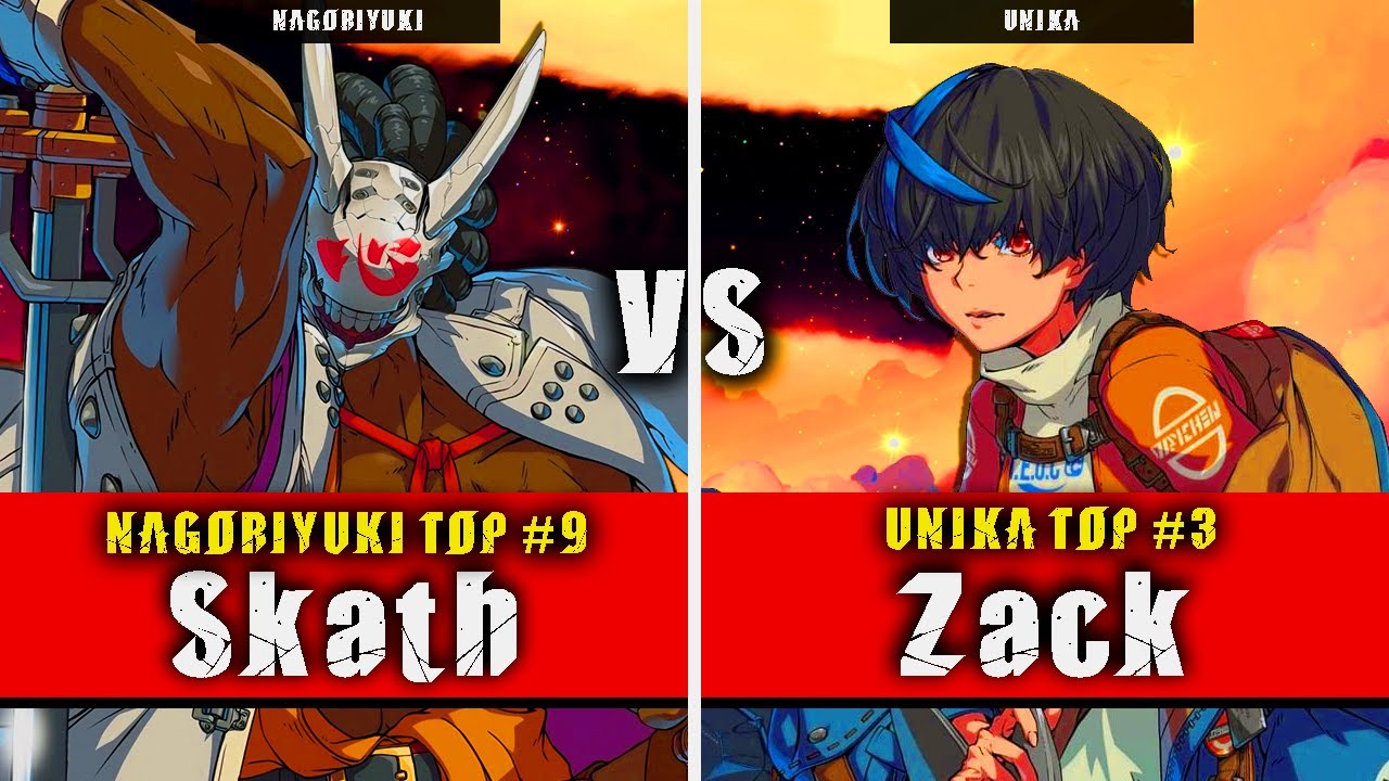 GGST | Skath (Nagoriyuki) VS Zack (Unika) | Guilty Gear Strive High level gameplay