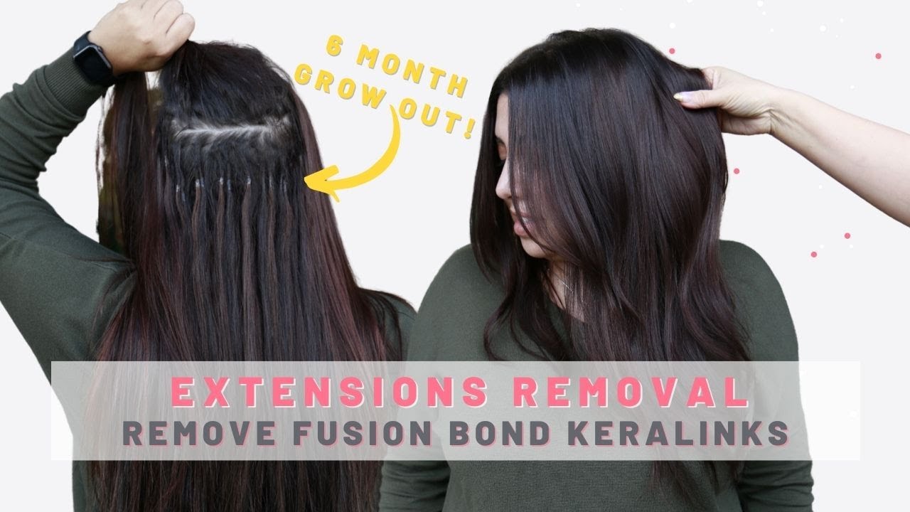 Снятие наращенных волос методом Fusion Bond [СОВЕТЫ ПО СНЯТИЮ И УХОДУ ЗА НАРАЩЕННЫМИ ВОЛОСАМИ KER...