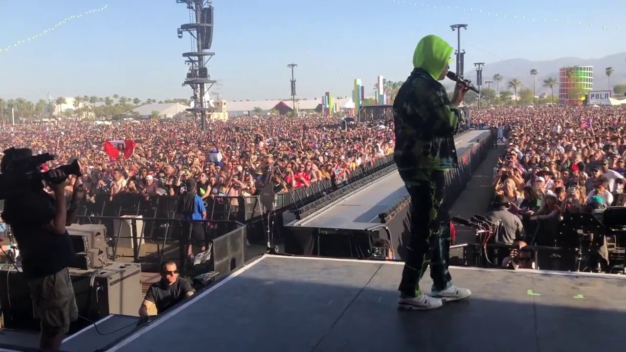 Bad Bunny Coachella Fest BACK STAGE