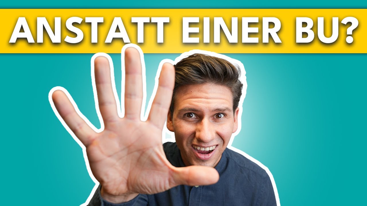 5 Alternativen zur BU – OHNE Gesundheitsfragen